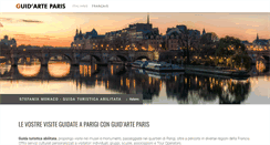 Desktop Screenshot of guidarteparis.com